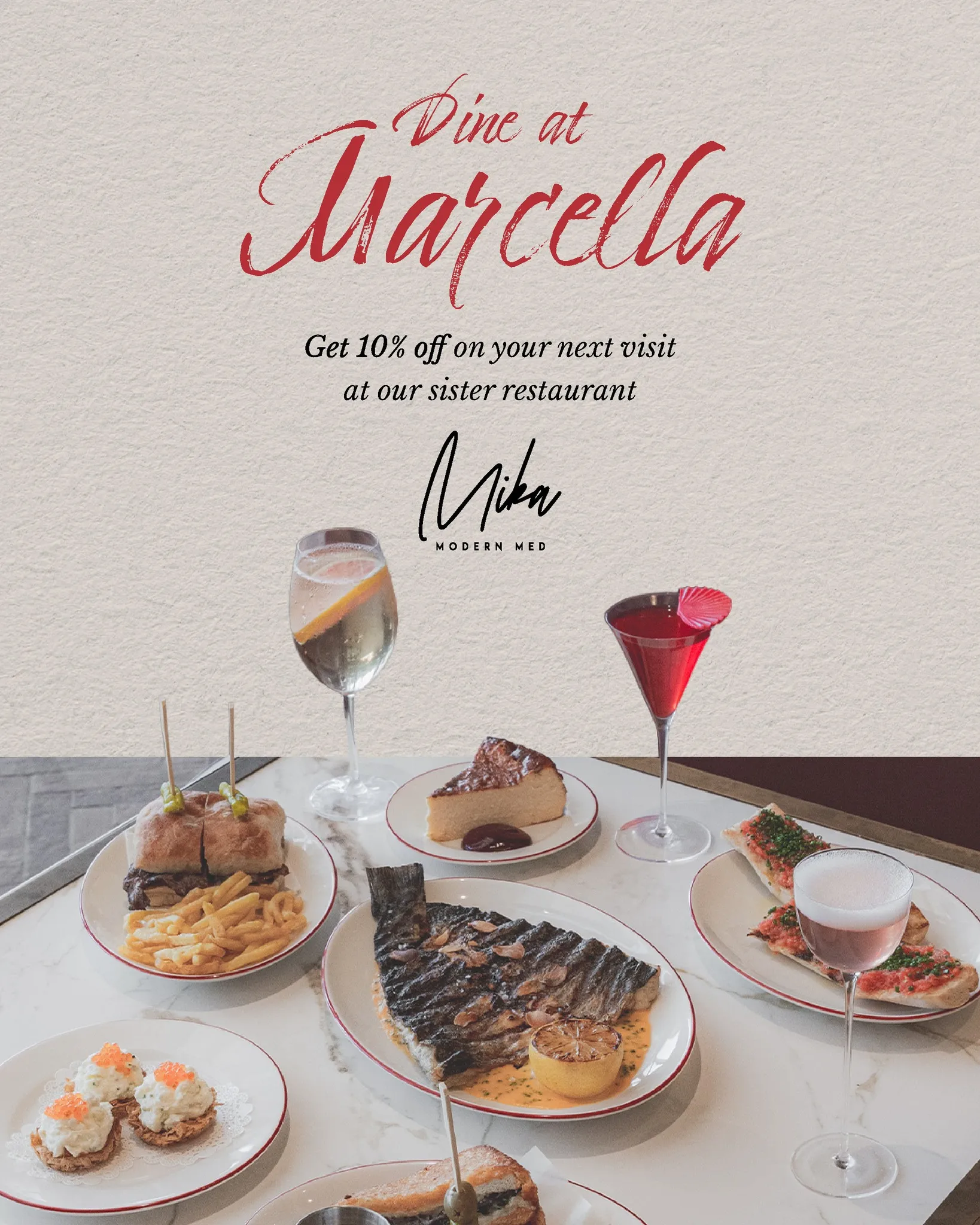 Marcella Summer Dining